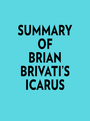 cover image of Summary of Brian Brivati's Icarus